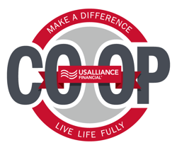 Co-Op Make A Difference Live Life Fully Logo.