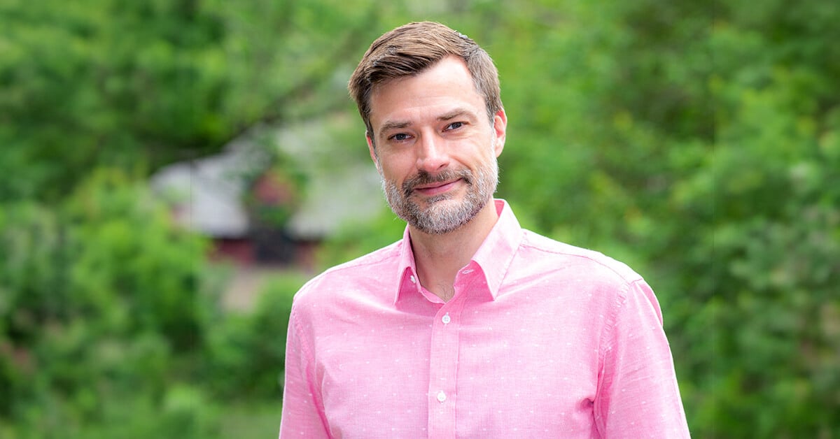 A headshot of Brett Wheeler outside, new CEO of USALLIANCE Financial.