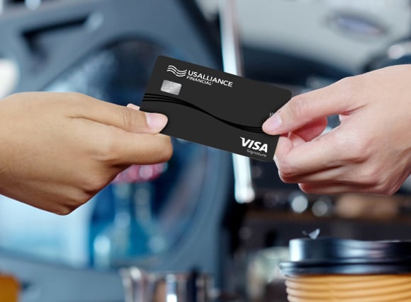 USALLIANCE Visa credit card