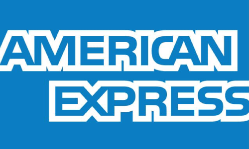 American Express logo.
